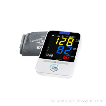 Backlight blood pressure monitor